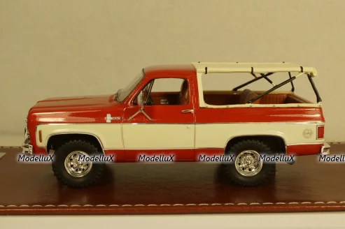 Chevrolet Blazer K5 Open Top red/white 1973-1978, GIM070B, GIM 1:43
