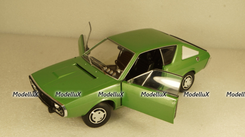 Renault R17 1976 green metallic, S1803701, Solido 1:18