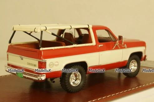Chevrolet Blazer K5 Open Top red/white 1973-1978, GIM070B, GIM 1:43