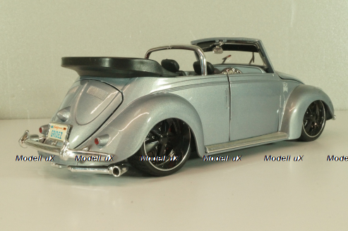 Volkswagen Beetle 1951 Custom, silver, Maisto 1:18