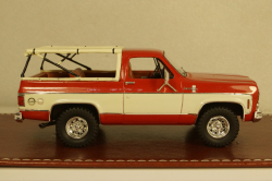 Chevrolet Blazer K5 Open Top red/white 1973-1978, GIM070B, GIM 1:43
