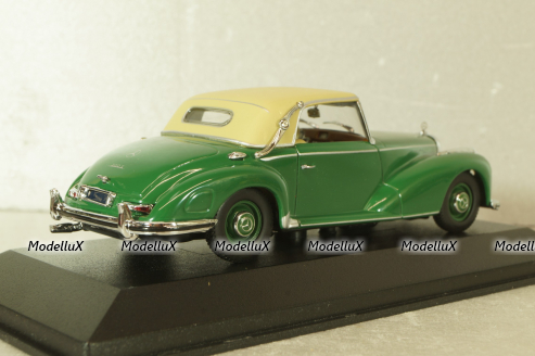 Mercedes-Benz 300 SC Roadster (W188) 1951, green, 32340, Minichamps 1:43 Без картонной коробки!