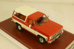 Chevrolet Blazer K5 Open Top red/white 1973-1978, GIM070B, GIM 1:43