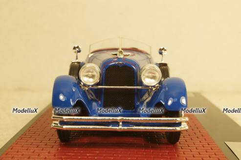 Duesenberg Model X McFarlan Boat Roadster blue, MX50406-041, Matrix 1:43