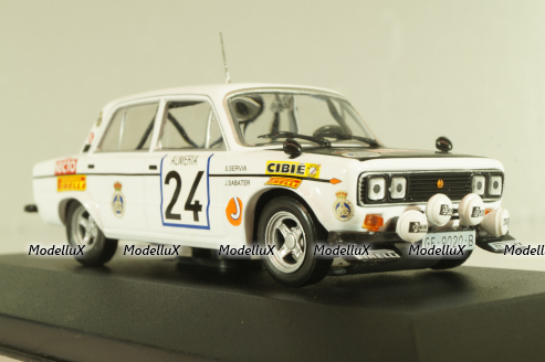 Seat 1430 – 1800 Gr. 4 # 24 Rally Monte Carlo 1977,  S. Servia/J.Sabater, Altaya 1:43