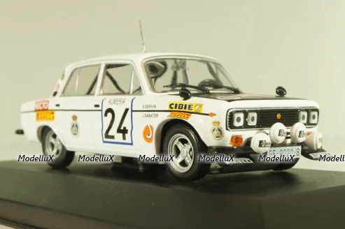 Seat 1430 – 1800 Gr. 4 # 24 Rally Monte Carlo 1977,  S. Servia/J.Sabater, Altaya 1:43