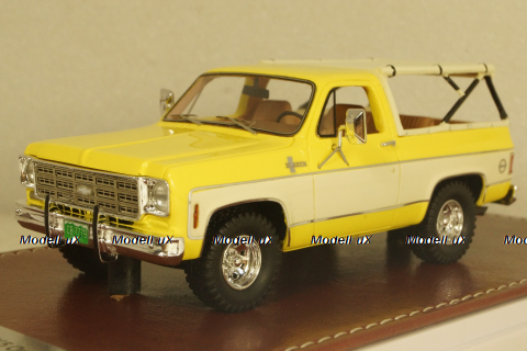 Chevrolet Blazer K5 Open Top yellow/white 1973-1978, GIM070A, GIM 1:43