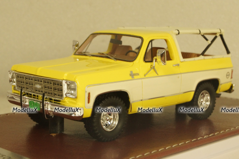 Chevrolet Blazer K5 Open Top yellow/white 1973-1978, GIM070A, GIM 1:43