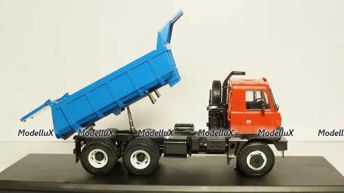 Зил-4331, оранжевый/красный , з-д Вега 1:43 