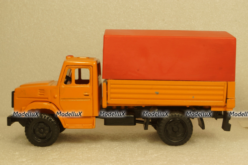 Зил-4331, оранжевый/красный , з-д Вега 1:43 