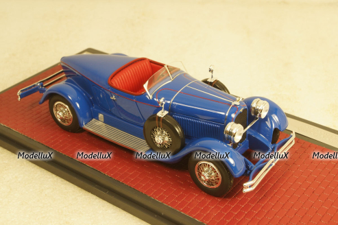 Duesenberg Model X McFarlan Boat Roadster blue, MX50406-041, Matrix 1:43