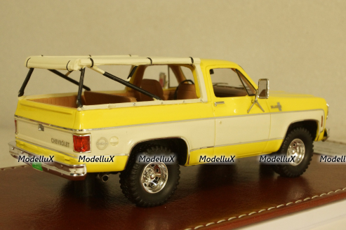 Chevrolet Blazer K5 Open Top yellow/white 1973-1978, GIM070A, GIM 1:43