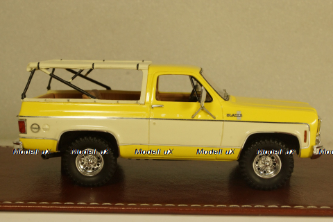 Chevrolet Blazer K5 Open Top yellow/white 1973-1978, GIM070A, GIM 1:43
