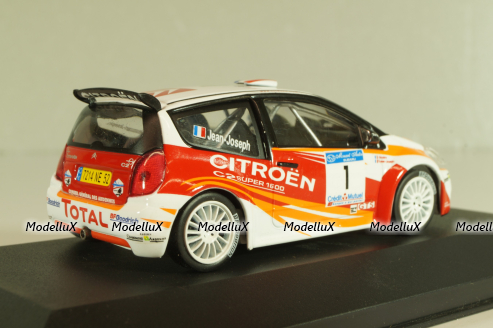 Citroen C2 S1600 #1 Rally Antibes 2007, S.Jean-Joseph/J.Boyere, Altaya 1:43