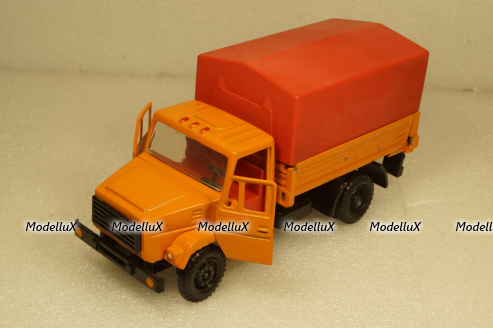 Зил-4331, оранжевый/красный , з-д Вега 1:43 
