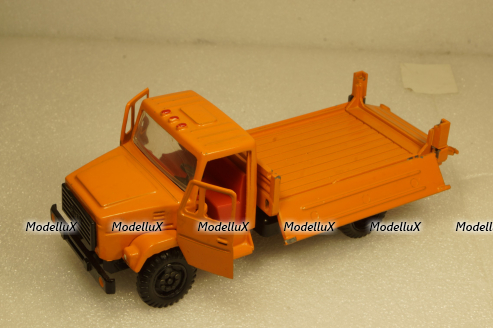 Зил-4331, оранжевый/красный , з-д Вега 1:43 