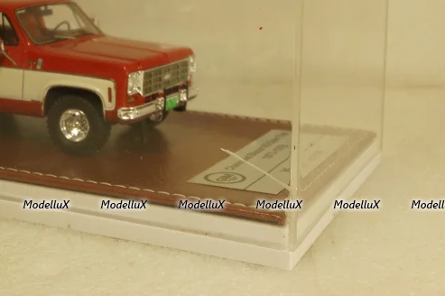 Chevrolet Blazer K5 Open Top red/white 1973-1978, GIM070B, GIM 1:43