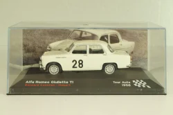Alfa Romeo Giulietta TI #28 Rally Tour Auto 1958, B.Consten/Herbert, Altaya 1:43
