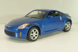 Nissan 350 Z 2002, blue, 92538, Road Signature 1:18