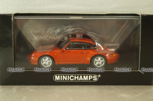 Porsche 911 (964) 1993, orange, 430063012, Minichamps 1:43