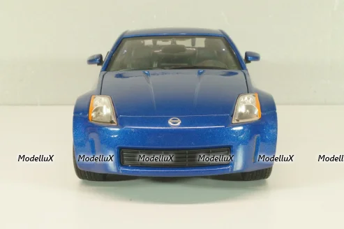 Nissan 350 Z 2002, blue, 92538, Road Signature 1:18