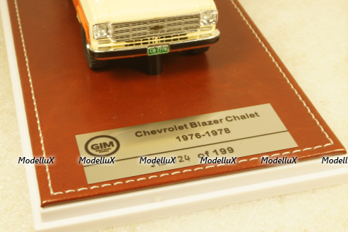 Chevrolet Blazer Chalet orange/creme 1978, GIM069В, GIM 1:43
