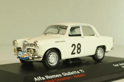 Alfa Romeo Giulietta TI #28 Rally Tour Auto 1958, B.Consten/Herbert, Altaya 1:43