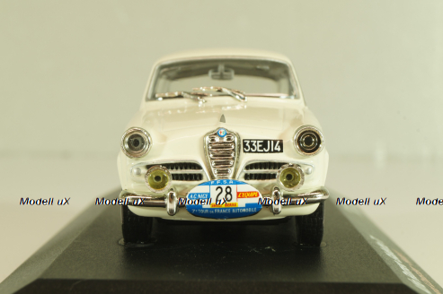 Alfa Romeo Giulietta TI #28 Rally Tour Auto 1958, B.Consten/Herbert, Altaya 1:43