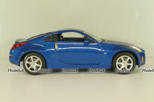 Nissan 350 Z 2002, blue, 92538, Road Signature 1:18