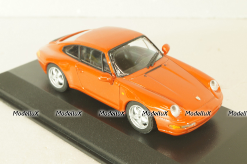 Porsche 911 (964) 1993, orange, 430063012, Minichamps 1:43