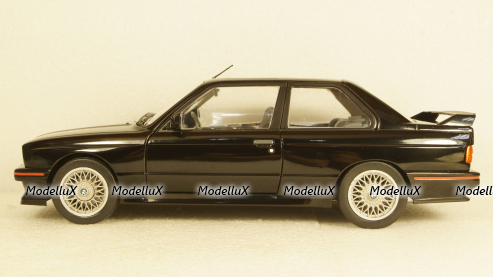 BMW M3 E30 Sport Evolution 1990 black, S1801501, Solido 1:18