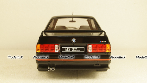 BMW M3 E30 Sport Evolution 1990 black, S1801501, Solido 1:18
