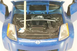 Nissan 350 Z 2002, blue, 92538, Road Signature 1:18