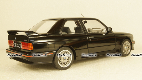 BMW M3 E30 Sport Evolution 1990 black, S1801501, Solido 1:18