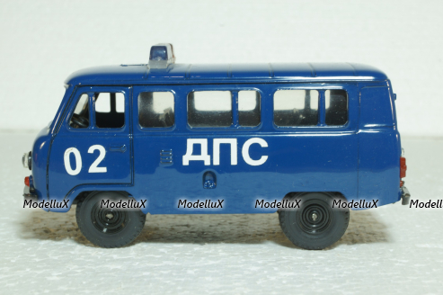 Газ-3962, ДПС, пластик, Агат 1:43