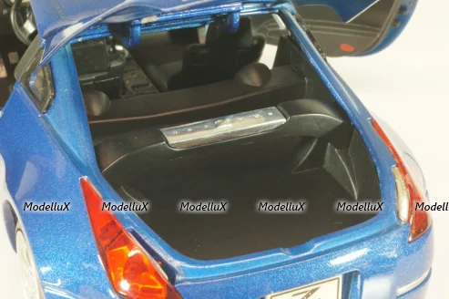 Nissan 350 Z 2002, blue, 92538, Road Signature 1:18