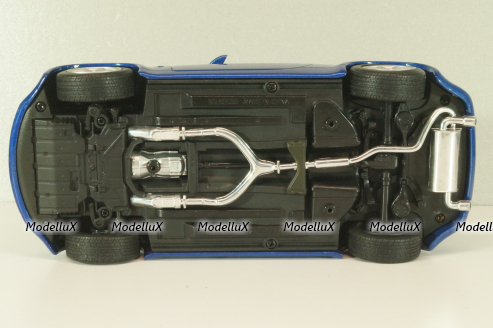 Nissan 350 Z 2002, blue, 92538, Road Signature 1:18