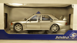 Mercedes 190E Evo 2 1990 Silver, S1801005, Solido 1:18