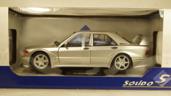 Mercedes 190E Evo 2 1990 Silver, S1801005, Solido 1:18