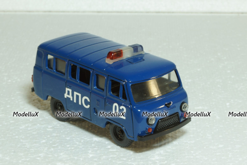 Газ-3962, ДПС, пластик, Агат 1:43