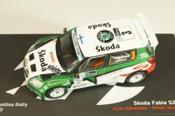 Skoda Fabia S2000 #3 Rally Argentina 2010 J.Hänninen/M.Markkula, La Passion du Rallye, Altaya 1:43