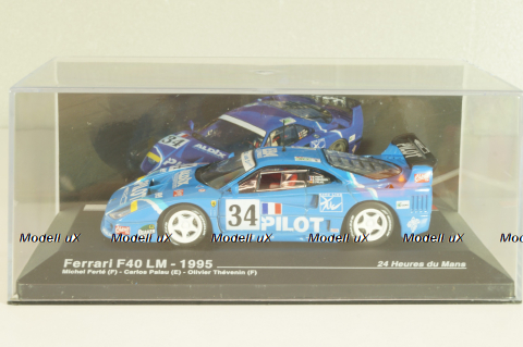 Ferrari F40 #34 24H LeMans 1995, M.Ferte/C/Palau/O.Thevenin, Altaya 1:43