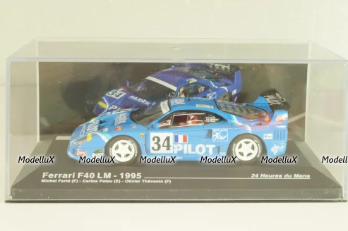 Ferrari F40 #34 24H LeMans 1995, M.Ferte/C/Palau/O.Thevenin, Altaya 1:43