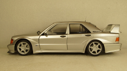 Mercedes 190E Evo 2 1990 Silver, S1801005, Solido 1:18