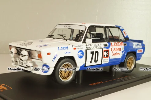 Ваз-2105 VFTS #70 Rally 1000 Lakes 1986, E.Tumaliavichus/P.Videika, 18RMC181A, IXO 1:18