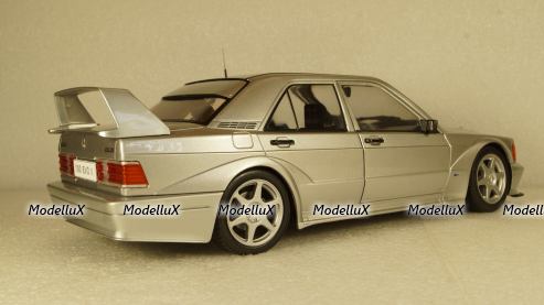 Mercedes 190E Evo 2 1990 Silver, S1801005, Solido 1:18