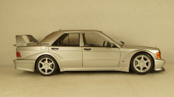 Mercedes 190E Evo 2 1990 Silver, S1801005, Solido 1:18