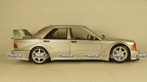 Mercedes 190E Evo 2 1990 Silver, S1801005, Solido 1:18