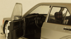 Mercedes 190E Evo 2 1990 Silver, S1801005, Solido 1:18