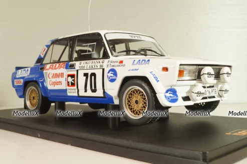Ваз-2105 VFTS #70 Rally 1000 Lakes 1986, E.Tumaliavichus/P.Videika, 18RMC181A, IXO 1:18